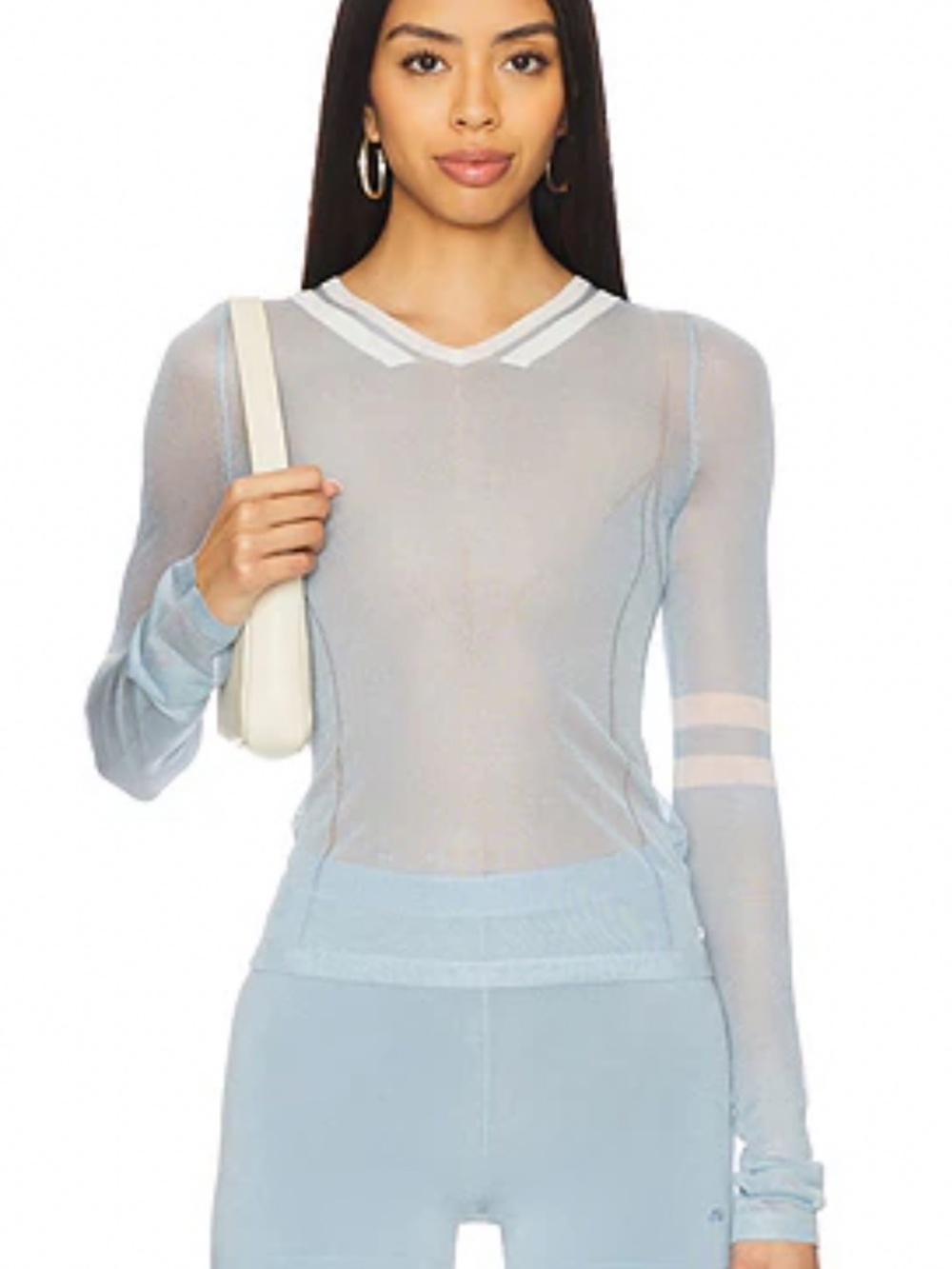 Miaou Monica top in periwinkle *read description*